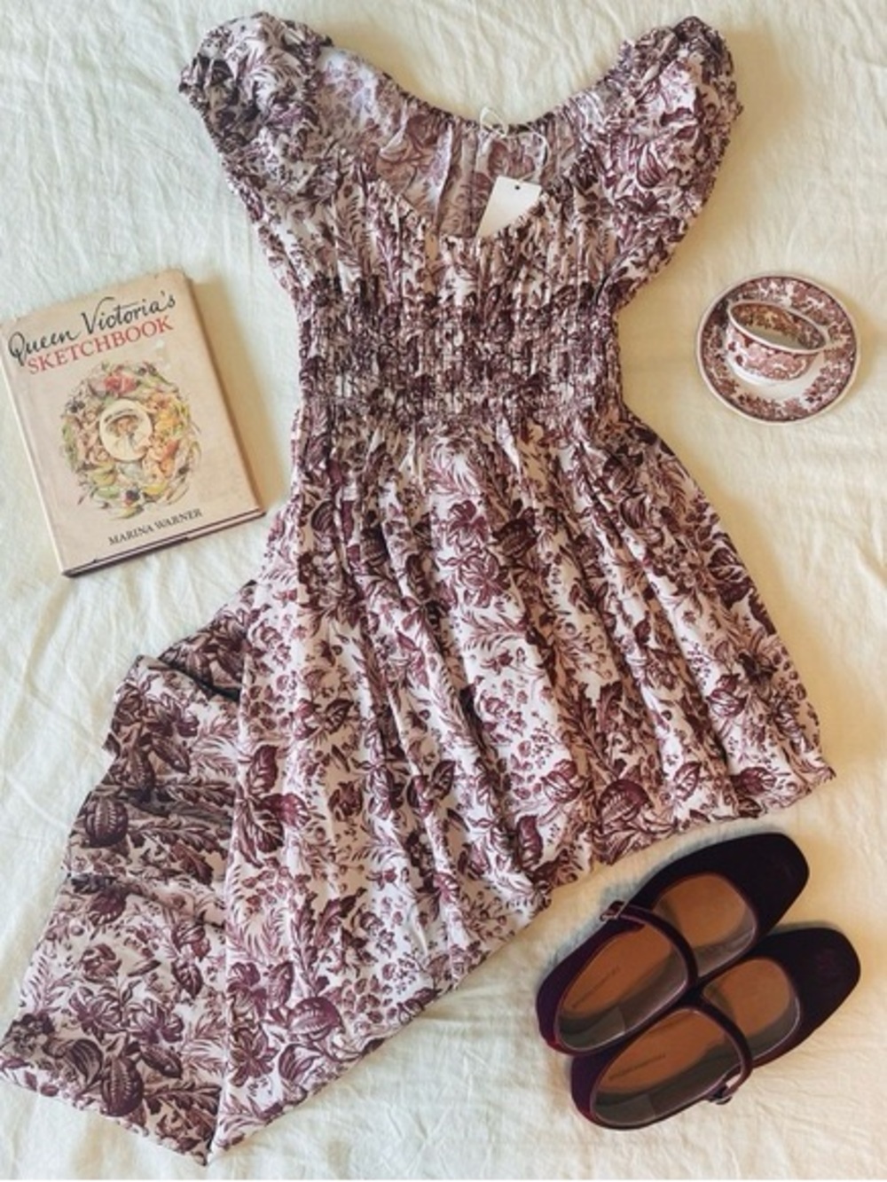 NWOT Dôen Quinley Dress in Toile Botanique | Size M - Picture 13 of 16